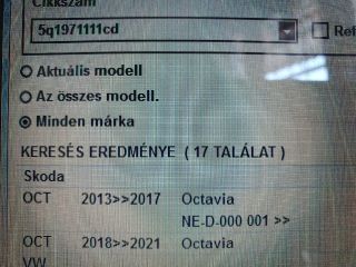 bontott SKODA OCTAVIA III Kormánymű (Elektromos)