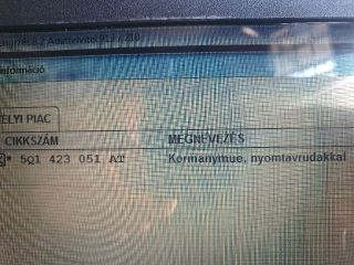 bontott SKODA OCTAVIA III Kormánymű (Elektromos)