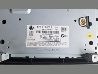 bontott SKODA OCTAVIA III Multifunkciós Kijelző