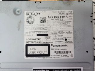 bontott SKODA OCTAVIA III Multimédia Vezérlő