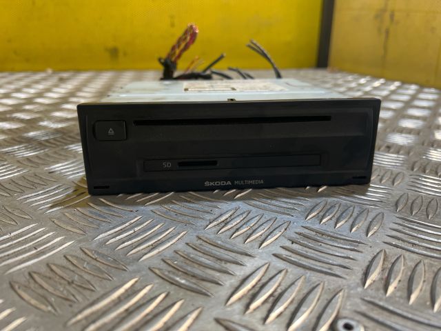 bontott SKODA OCTAVIA III Multimédia Vezérlő