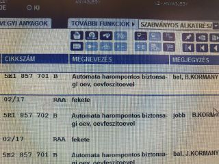 bontott SKODA OCTAVIA III Műszerfal Héj