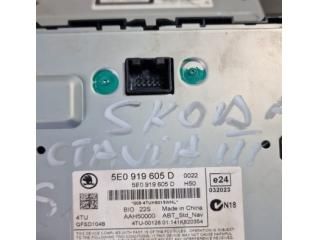 bontott SKODA OCTAVIA III Navigációs Fejegység