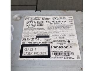 bontott SKODA OCTAVIA III Navigációs Fejegység