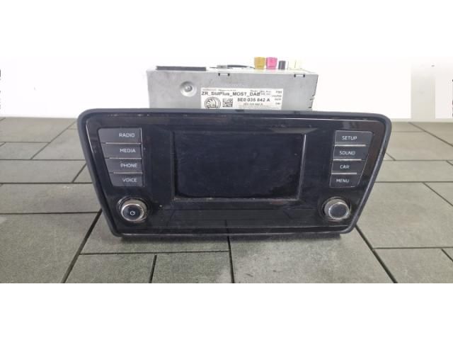 bontott SKODA OCTAVIA III Navigációs Fejegység