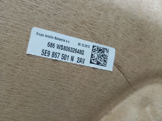 bontott SKODA OCTAVIA III Tetőkárpit