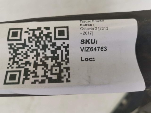 bontott SKODA OCTAVIA III Vízhűtő Radiátor Tartó