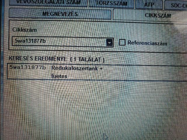 bontott SKODA OCTAVIA IV AdBlue Tartály