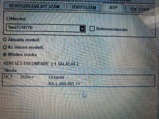 bontott SKODA OCTAVIA IV AdBlue Tartály