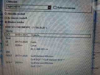 bontott SKODA OCTAVIA IV AdBlue Tartály