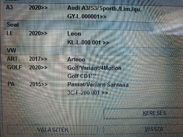 bontott SKODA OCTAVIA IV Első Lambdaszonda