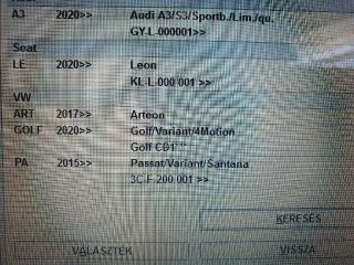 bontott SKODA OCTAVIA IV Első Lambdaszonda