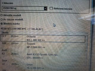 bontott SKODA OCTAVIA IV Első Lambdaszonda