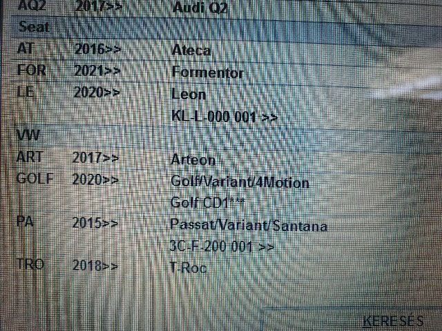 bontott SKODA OCTAVIA IV Hátsó Lambdaszonda