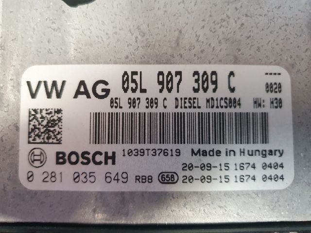 bontott SKODA OCTAVIA IV Motorvezérlő