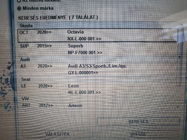 bontott SKODA OCTAVIA IV SCR Katalizátor