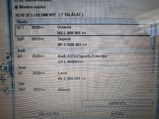 bontott SKODA OCTAVIA IV SCR Katalizátor