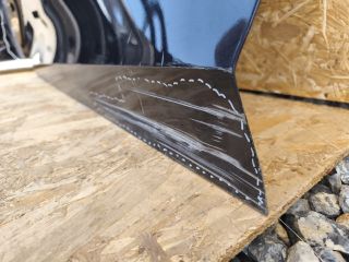 bontott SKODA OCTAVIA IV Bal első Ajtó (Üres lemez)