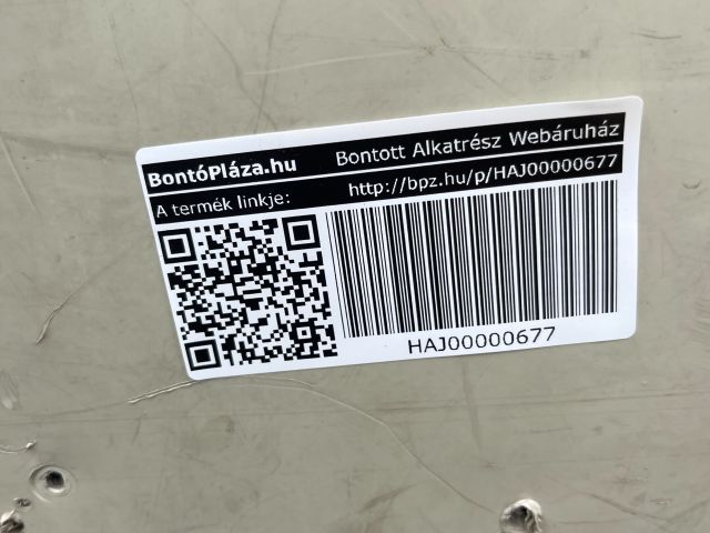 bontott SKODA OCTAVIA IV Bal hátsó Ajtó (Üres lemez)