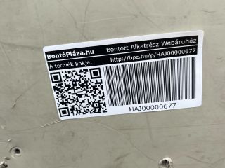 bontott SKODA OCTAVIA IV Bal hátsó Ajtó (Üres lemez)