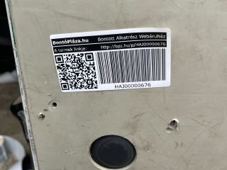 bontott SKODA OCTAVIA IV Bal hátsó Ajtó (Üres lemez)