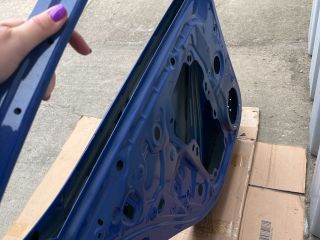 bontott SKODA OCTAVIA IV Bal hátsó Ajtó (Üres lemez)