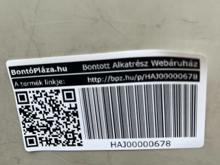 bontott SKODA OCTAVIA IV Bal hátsó Ajtó (Üres lemez)