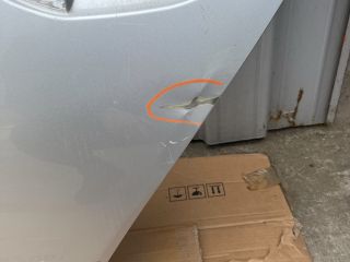 bontott SKODA OCTAVIA IV Bal hátsó Ajtó (Üres lemez)