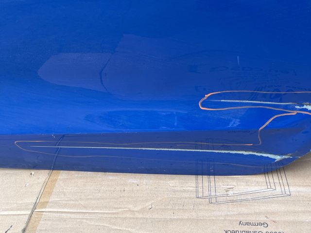 bontott SKODA OCTAVIA IV Bal hátsó Ajtó (Üres lemez)