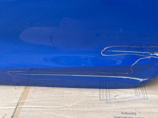 bontott SKODA OCTAVIA IV Bal hátsó Ajtó (Üres lemez)