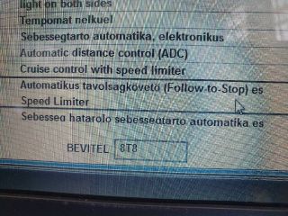 bontott SKODA OCTAVIA IV Bal Kormánykapcsoló Irányjelző (Tempomatos)