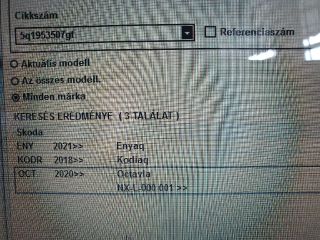 bontott SKODA OCTAVIA IV Bal Kormánykapcsoló Irányjelző (Tempomatos)