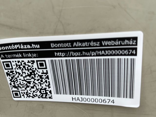 bontott SKODA OCTAVIA IV Jobb első Ajtó (Üres lemez)