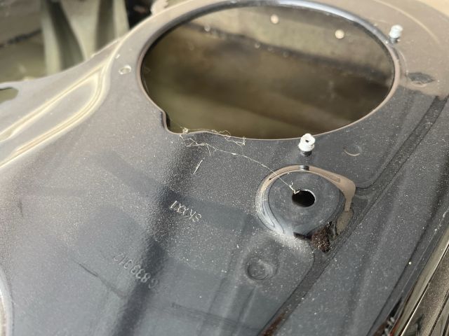 bontott SKODA OCTAVIA IV Jobb hátsó Ajtó (Üres lemez)