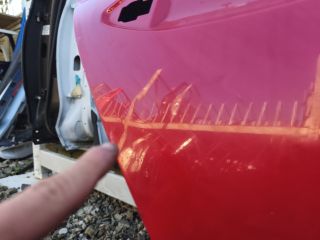 bontott SKODA OCTAVIA IV Jobb hátsó Ajtó (Üres lemez)