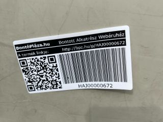 bontott SKODA OCTAVIA IV Jobb hátsó Ajtó (Üres lemez)