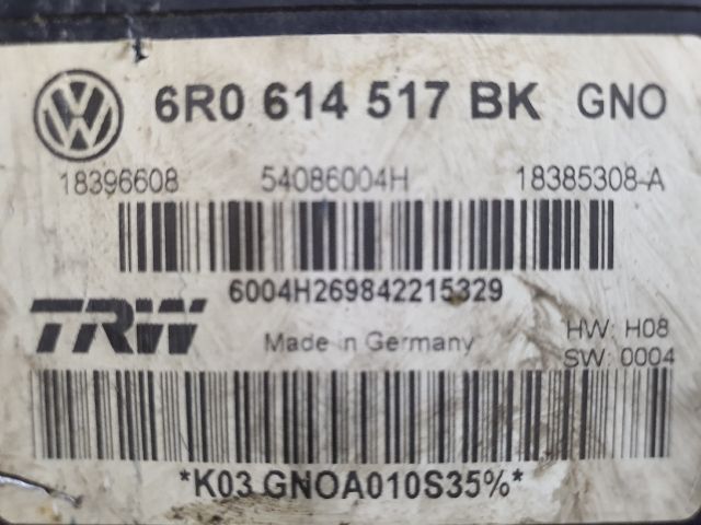 bontott SKODA RAPID ABS Kocka