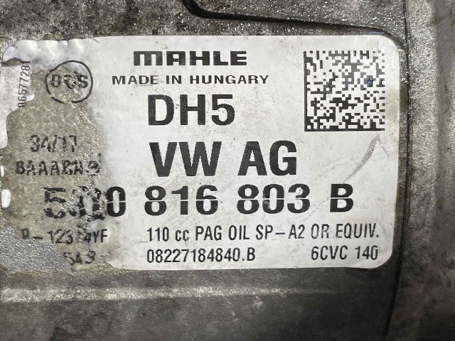 bontott SKODA RAPID Klímakompresszor