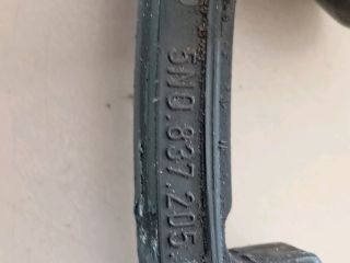 bontott SKODA RAPID Bal első Ajtózár