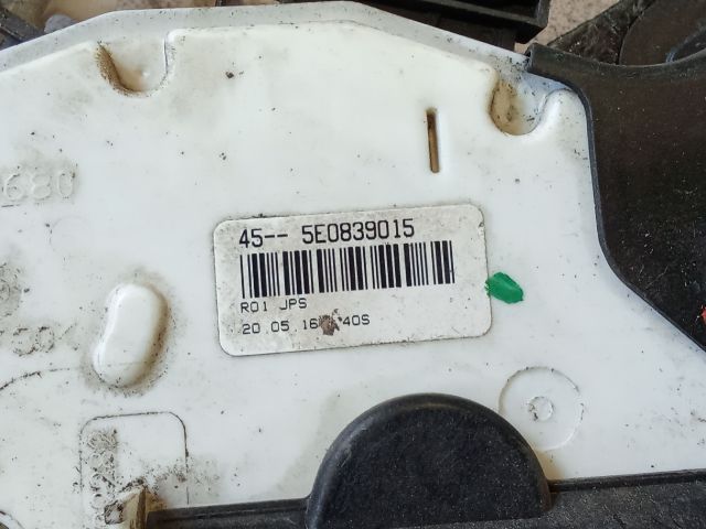 bontott SKODA RAPID Bal első Ajtózár