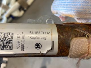 bontott SKODA RAPID Bal első Függöny Légzsák