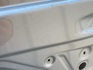 bontott SKODA RAPID Bal hátsó Ajtó (Üres lemez)