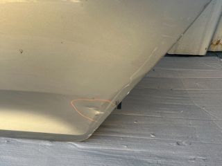 bontott SKODA RAPID Bal hátsó Ajtó (Üres lemez)