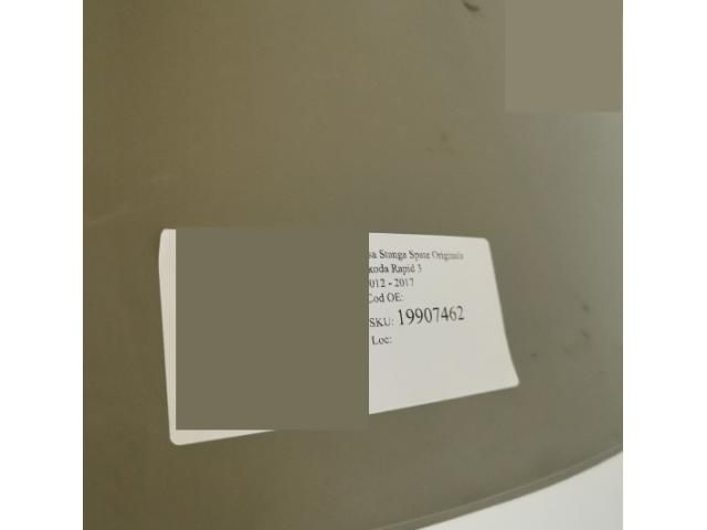 bontott SKODA RAPID Bal hátsó Ajtó (Üres lemez)