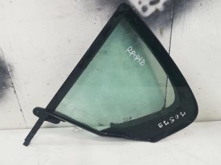 bontott SKODA RAPID Bal hátsó Fixüveg (Ajtóban)