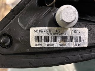 bontott SKODA RAPID Bal Visszapillantó Tükör (Elektromos)