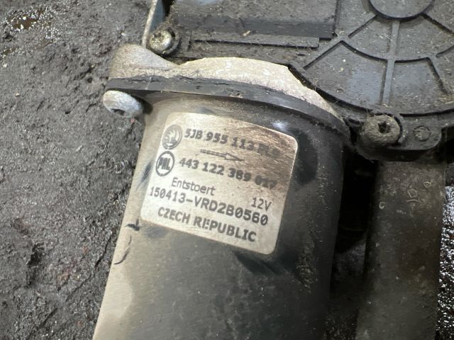 bontott SKODA RAPID Első Ablaktörlő Szerkezet Motorral