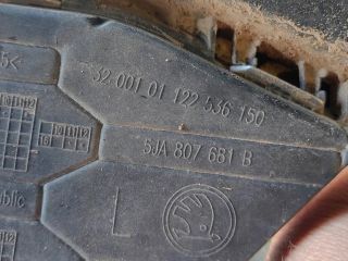 bontott SKODA RAPID Első Lökhárító Bal Díszrács