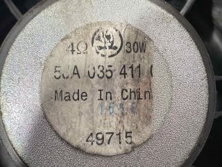 bontott SKODA RAPID Hangszóró (Pozíciófüggetlen)