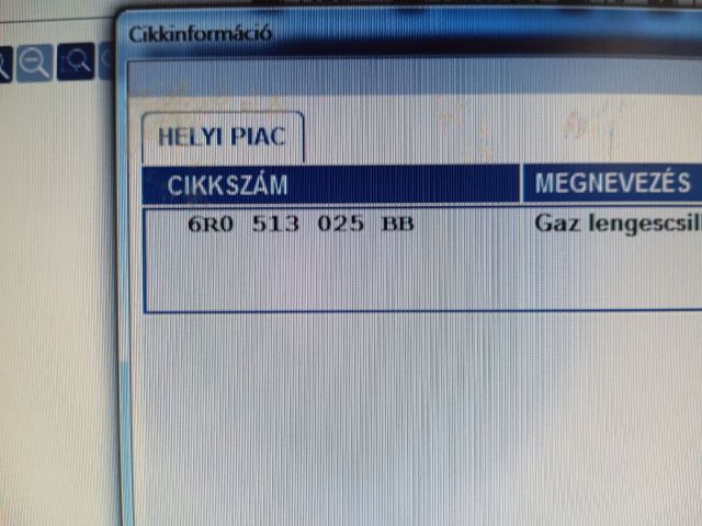 bontott SKODA RAPID Hátsó Lengéscsillapító Pár